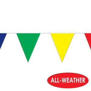 Bulk Racing Outdoor Pennant Banner multi-color (Case of 12) by Beistle