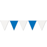 Beistle Oktoberfest Blue & White Pennant Banner