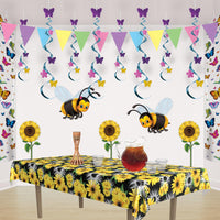 Pastel Pennant Banner, party supplies, decorations, The Beistle Company, Spring/Summer, Bulk, Spring-Summer Theme, Miscellaneous Spring and Summer Themed Party Supplies