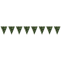 Beistle Camo Pennant Party Banner