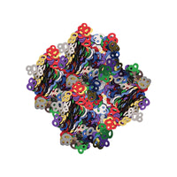 Confetti 80th Birthday Party Silhouettes multi-color (0.5 Oz/Pkg)