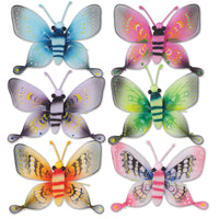 5 Inch- Beistle Majestic Butterfly Party Decoration