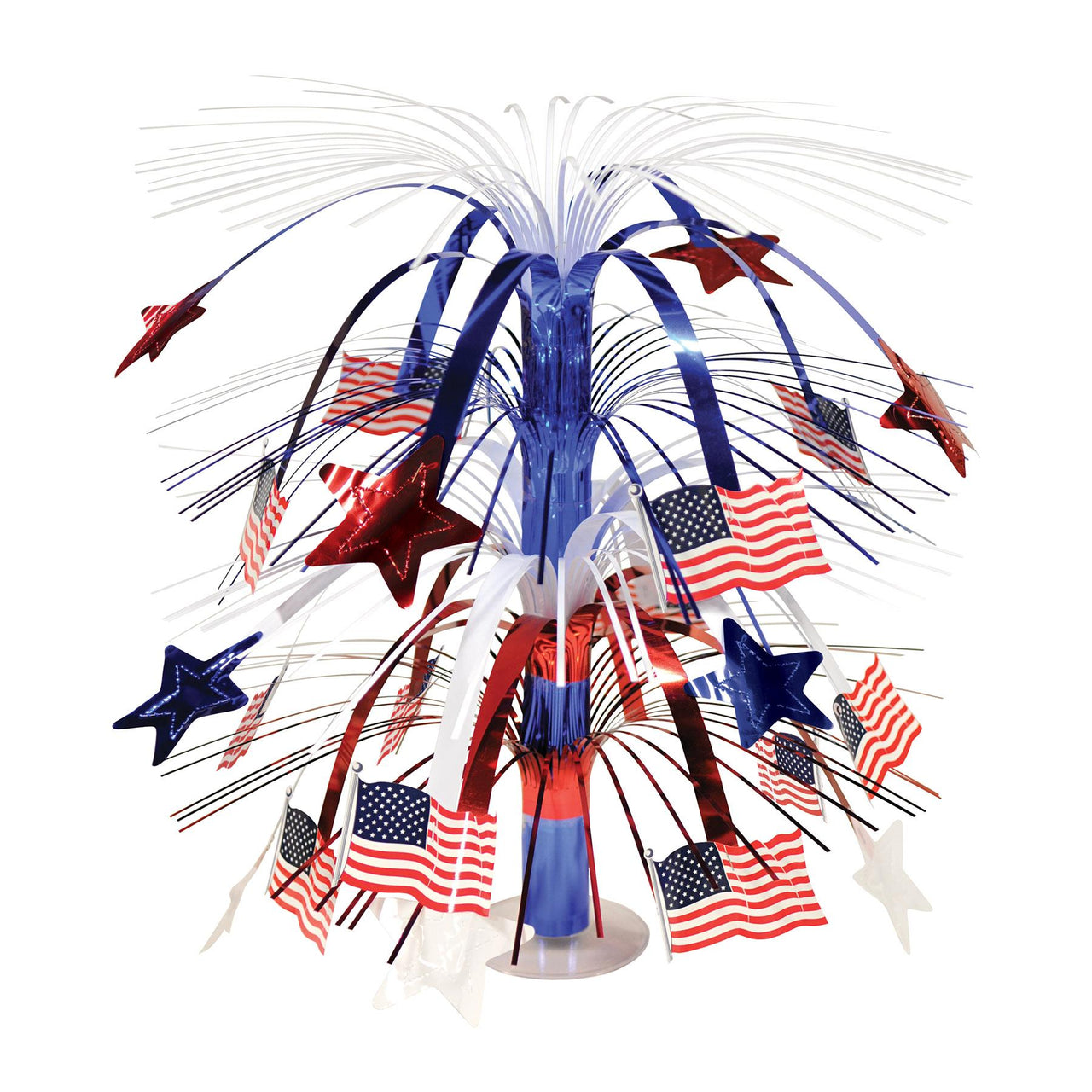 Beistle Flag Cascade Party Centerpiece