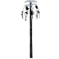Beistle Star Cascade Party Fountain - black & silver