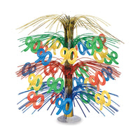 Beistle 90th Birthday Party Cascade Centerpiece