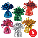 Bulk Metallic Wrapped Balloon Weights (Case of 12) by Beistle