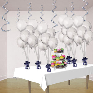 Bulk Metallic Wrapped Balloon Weight lavender (Case of 12) by Beistle