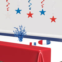 Party Decorations - Star Gleam 'N Burst Centerpiece - blue