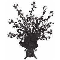 Beistle Star Party Gleam 'N Burst Centerpiece - black