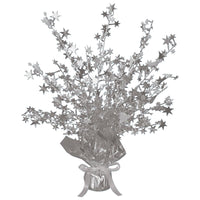 Star Graduation Party Gleam 'N Burst Centerpiece - silver