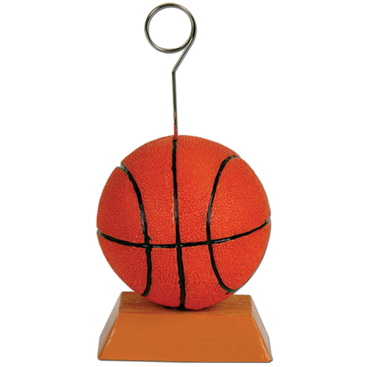 Beistle Basketball Party Photo/Balloon Holder