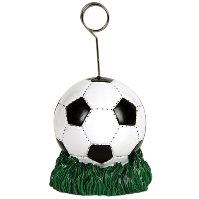 Beistle Soccer Ball Party Photo/Balloon Holder