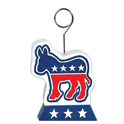 Beistle Democratic Photo/Balloon Holder