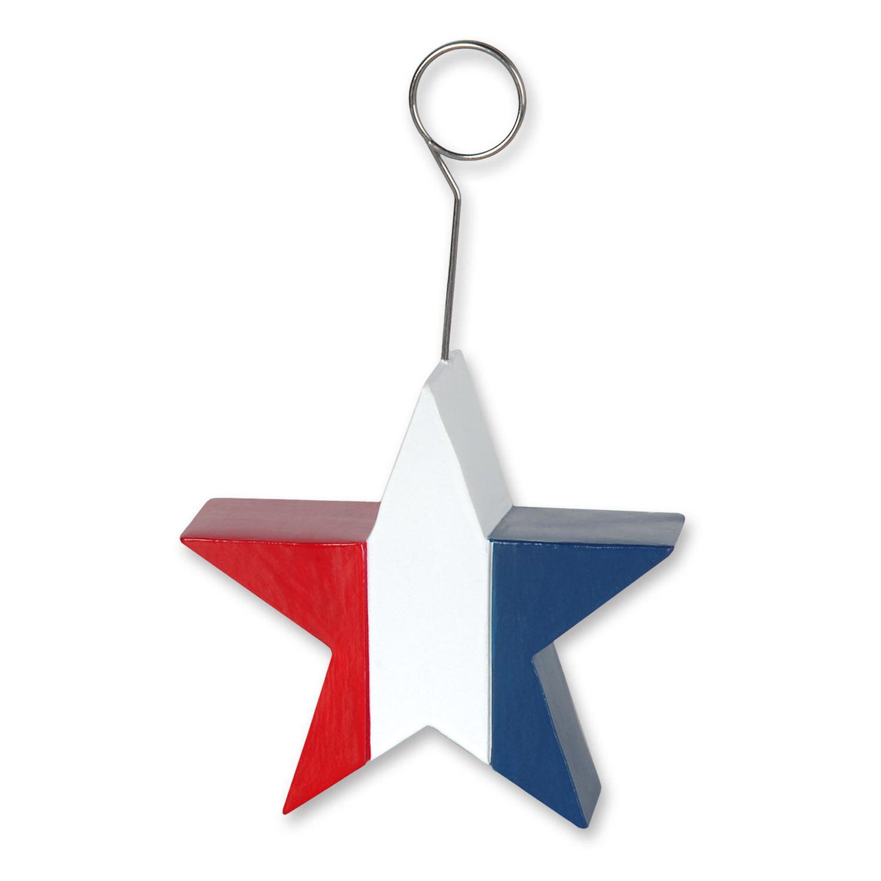 Beistle Patriotic Star Photo/Balloon Holder