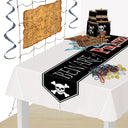Pirate Party Supplies - Beware of Pirates Table Runner