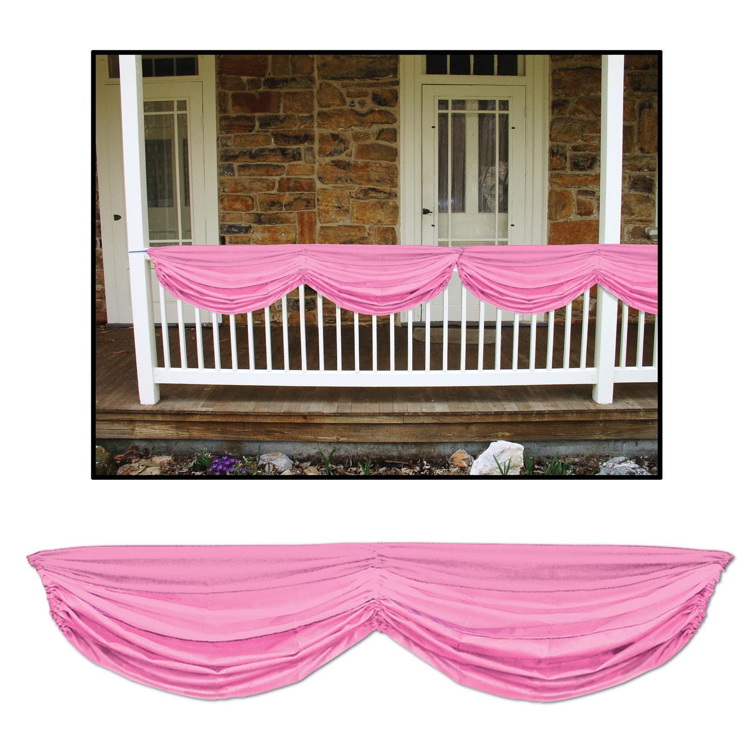 Beistle Baby Shower Fabric Bunting - pink