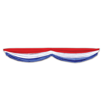 Beistle Patriotic Fabric Party Bunting