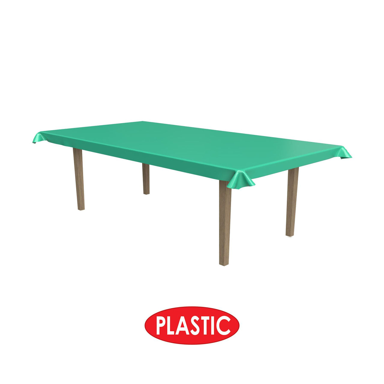 Party Supplies - Masterpiece Plastic Table Roll - green