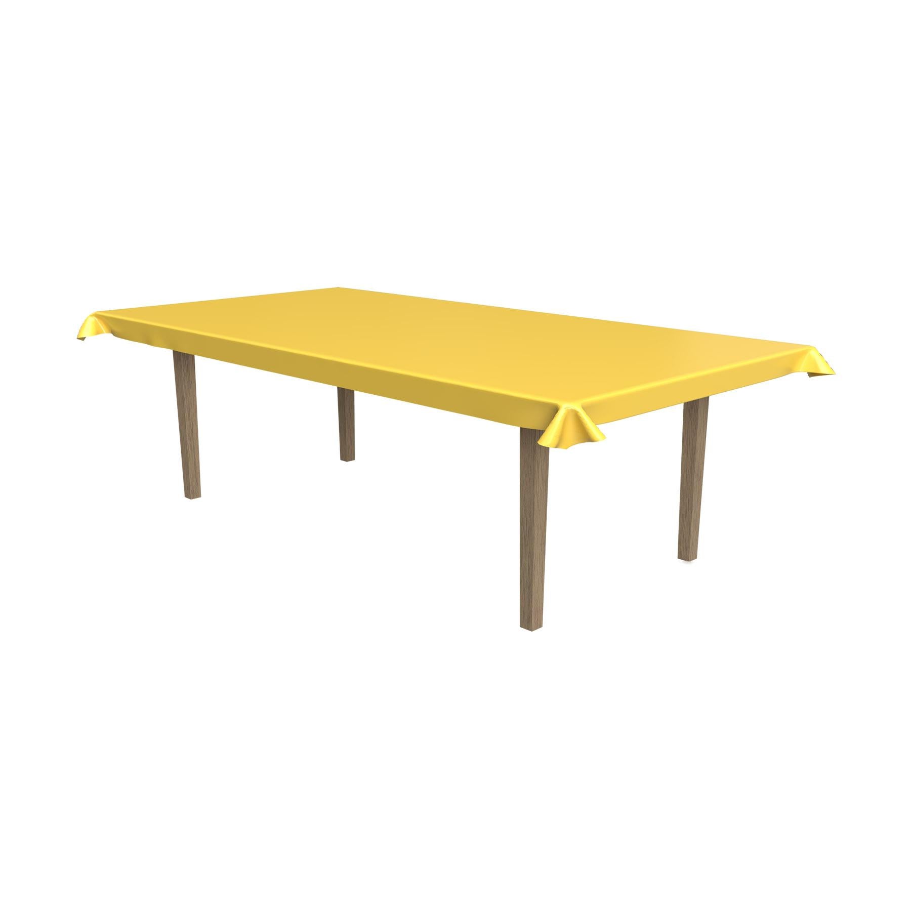 Beistle Golden-Yellow Plastic Party Table Roll