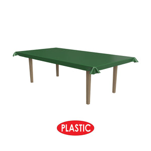 Masterpiece Plastic Table Roll - hunter green