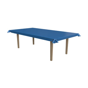 Beistle Plastic Party Table Roll - medium blue