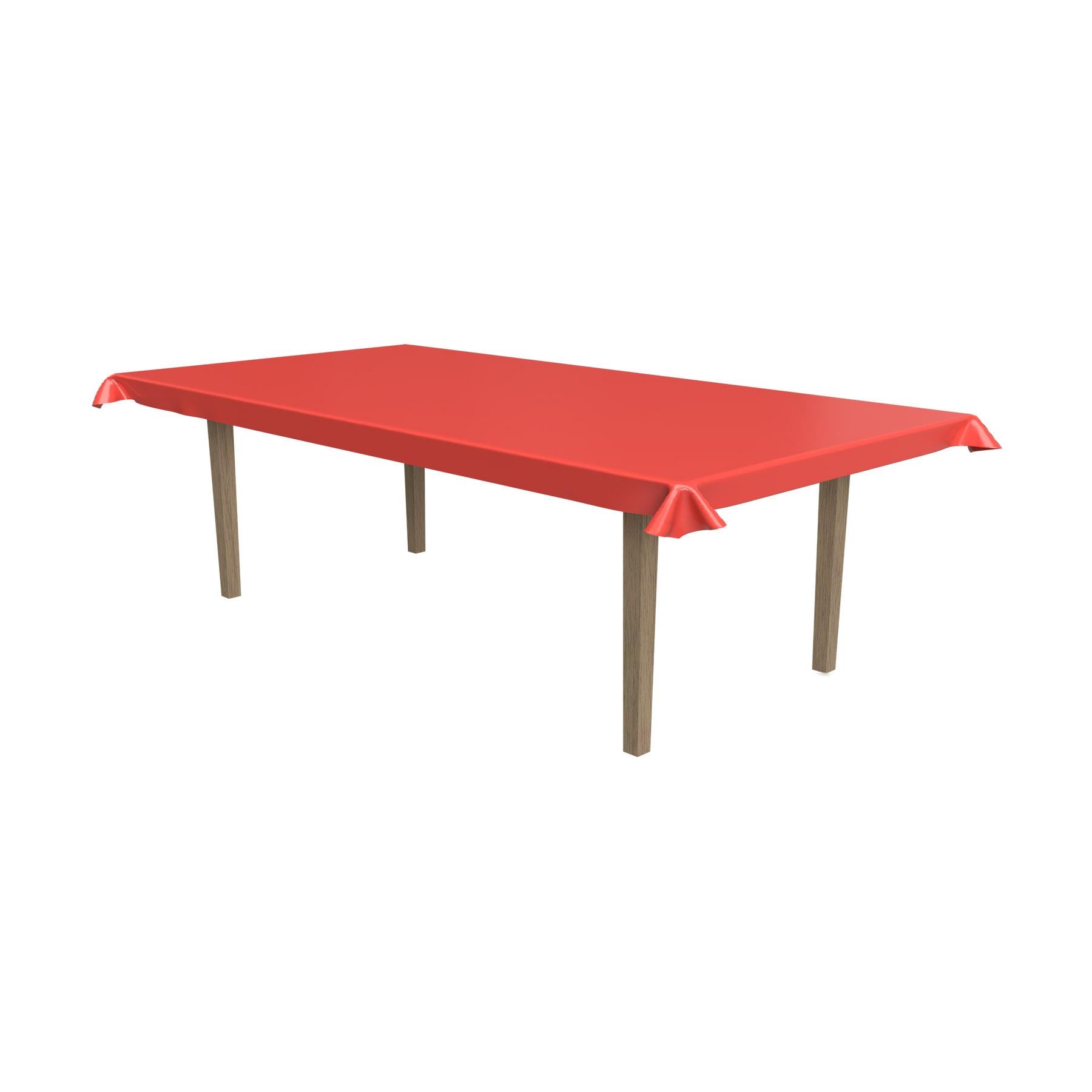 Beistle Red Plastic Party Table Roll