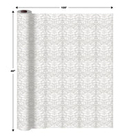 Masterpiece Plastic Lace Table Roll - white