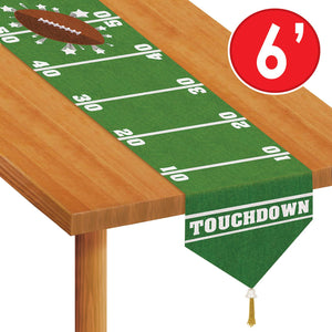 Bulk Football Party Field Paper Table Runner (Case of 12) by Beistle