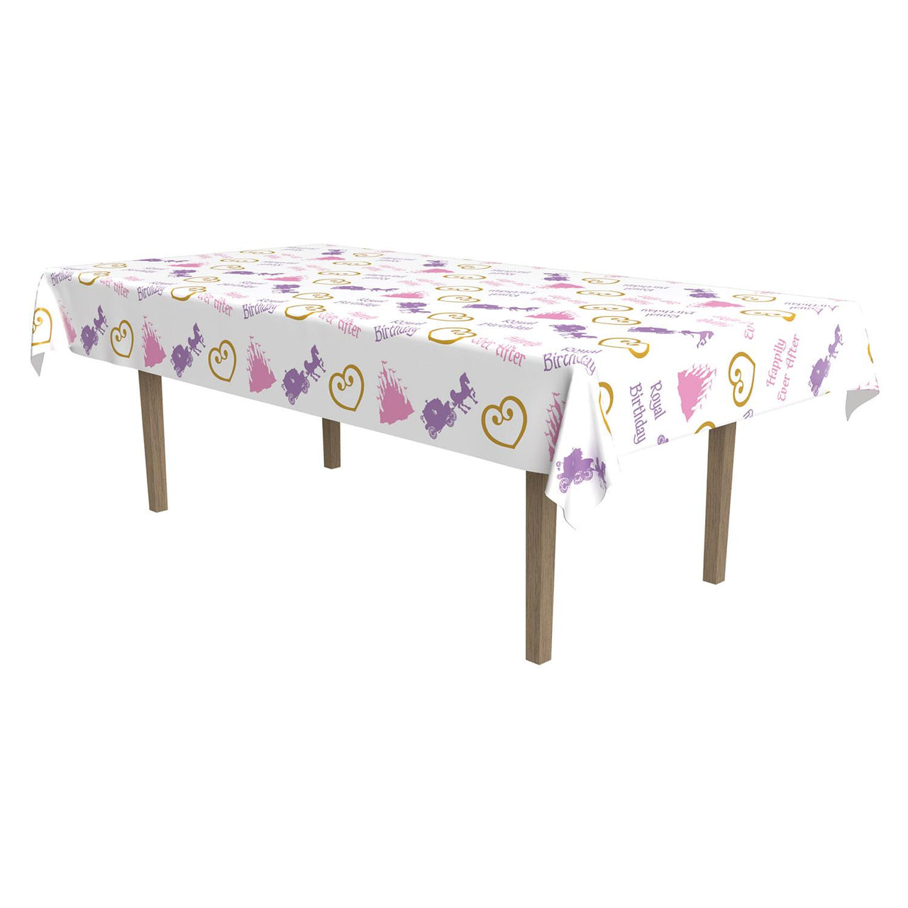 Beistle Princess Party Tablecover