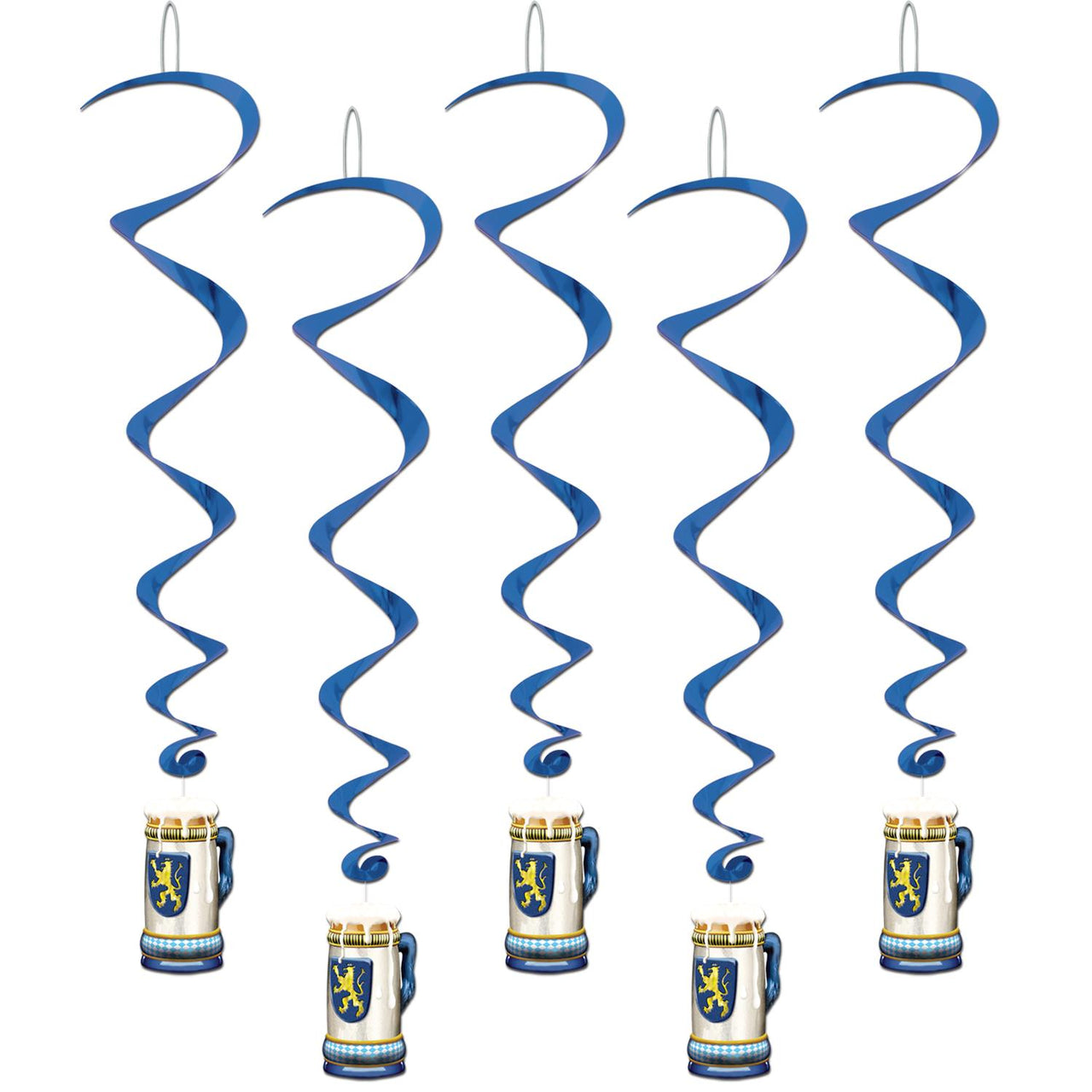 Beistle Oktoberfest Whirls (5/Pkg)