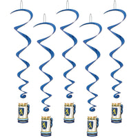 Beistle Oktoberfest Whirls (5/Pkg)