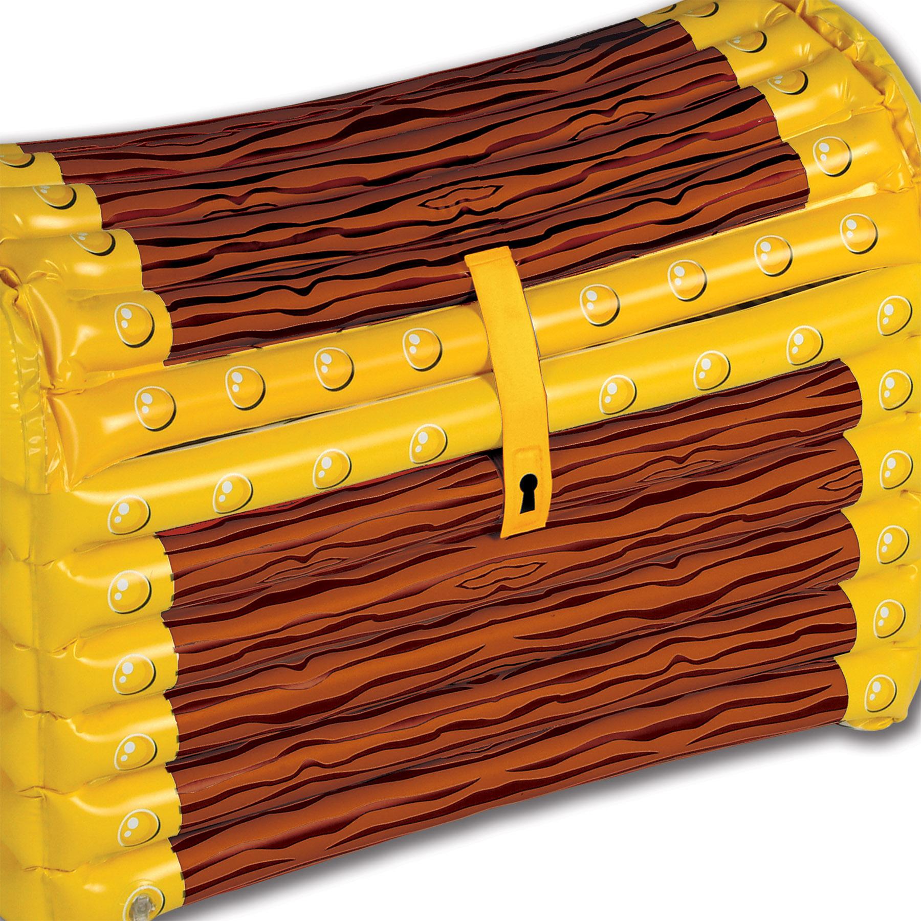 Inflatable Treasure Chest Cooler Holds 48 12-Oz Cans | Beistle – Bulk ...