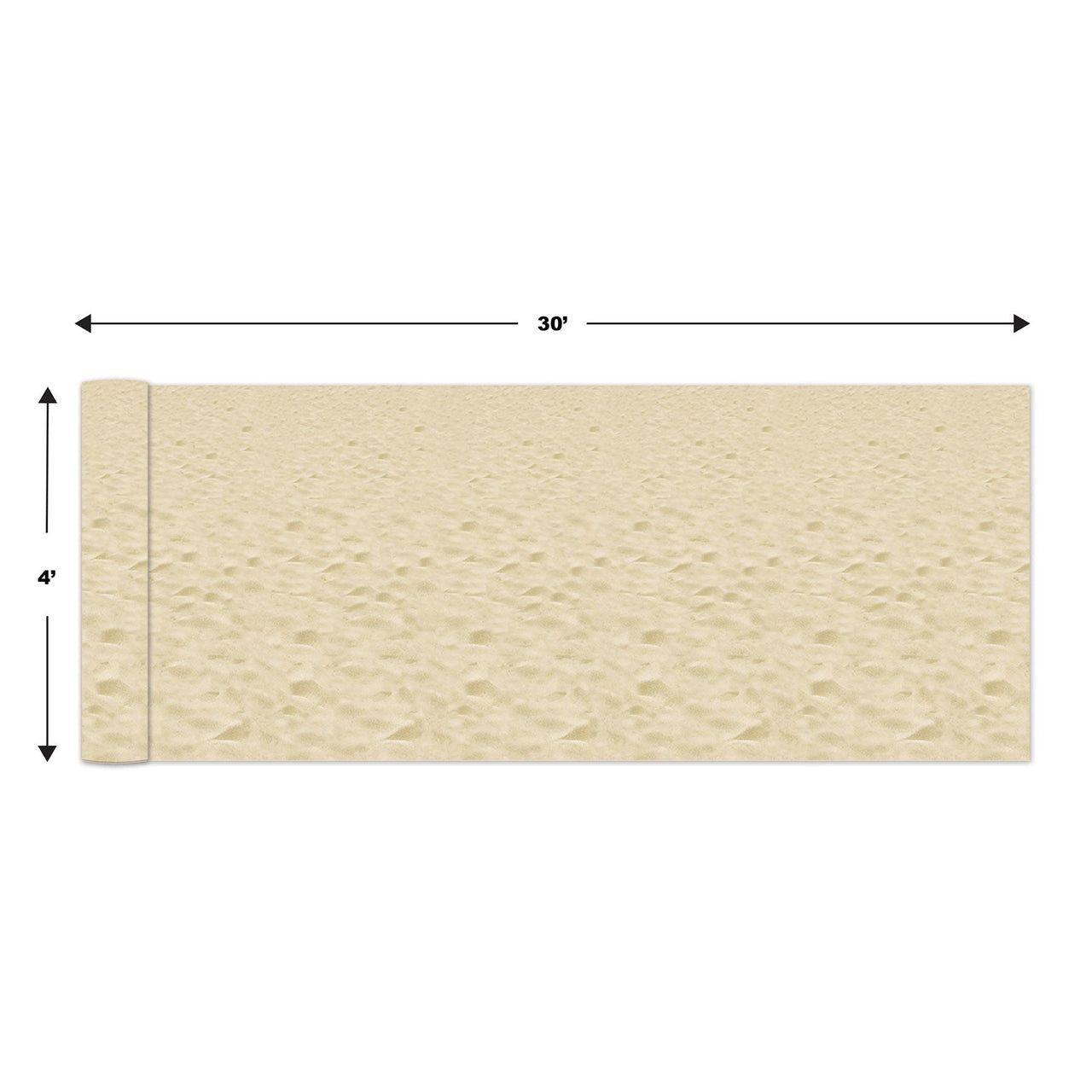 Luau Party Beach Backdrop (1/Package)