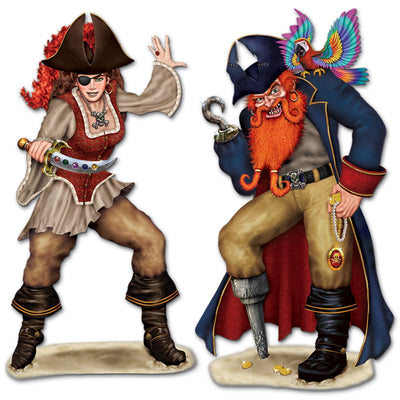 Beistle Bonny Blade & Calico Jack Party Props (2/Pkg)