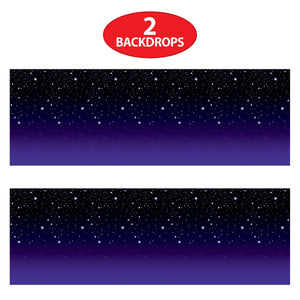 Starry Night Backdrop (Case of 6)