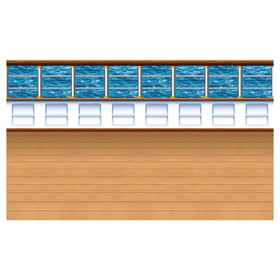 Beistle Cruise Ship Deck Party Backdrop