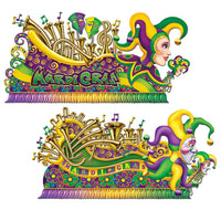 Beistle Mardi Gras Float Props (2/Pkg)