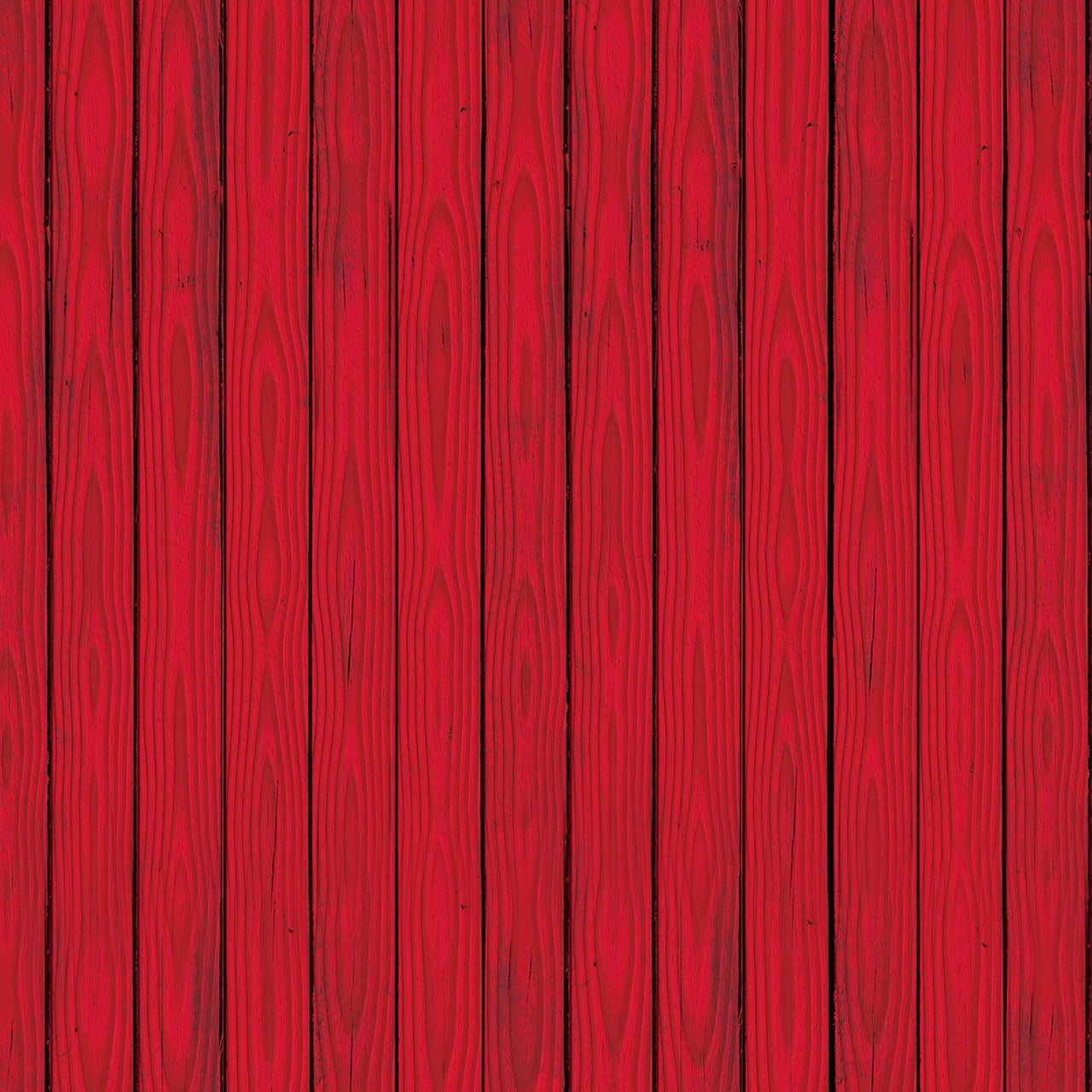 Bulk Red Barn Siding Backdrop (Case of 6) by Beistle
