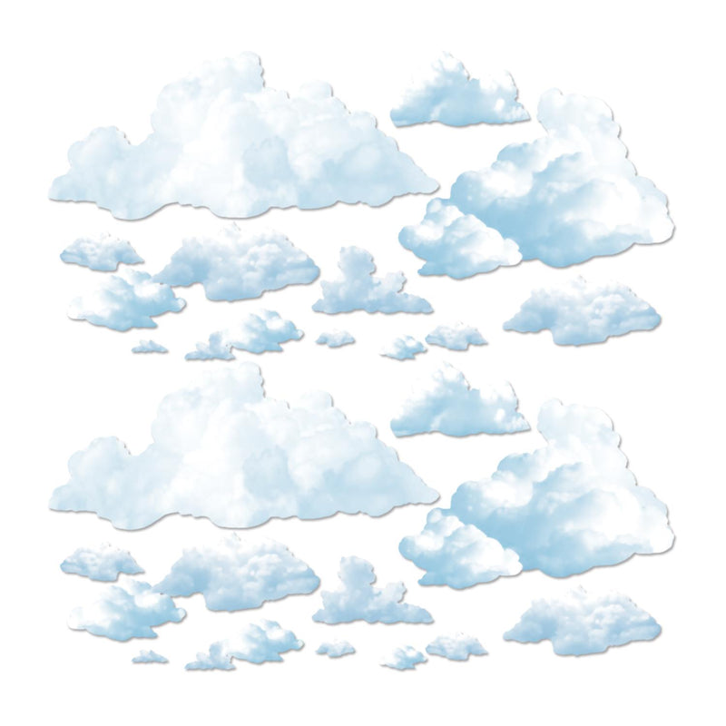 Beistle Fluffy Cloud Party Props (24/Pkg)