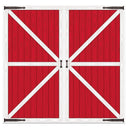 Beistle Barn Door Printed Party Photo Props (2/Pkg)