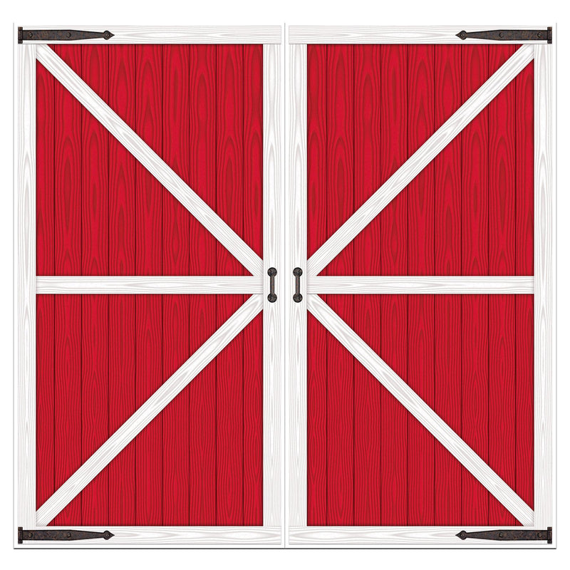 Beistle Barn Door Printed Party Photo Props (2/Pkg)