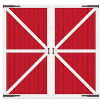 Beistle Barn Door Printed Party Photo Props (2/Pkg)