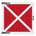 Bulk Barn Loft Door & Hay Bale Props (Case of 72) by Beistle