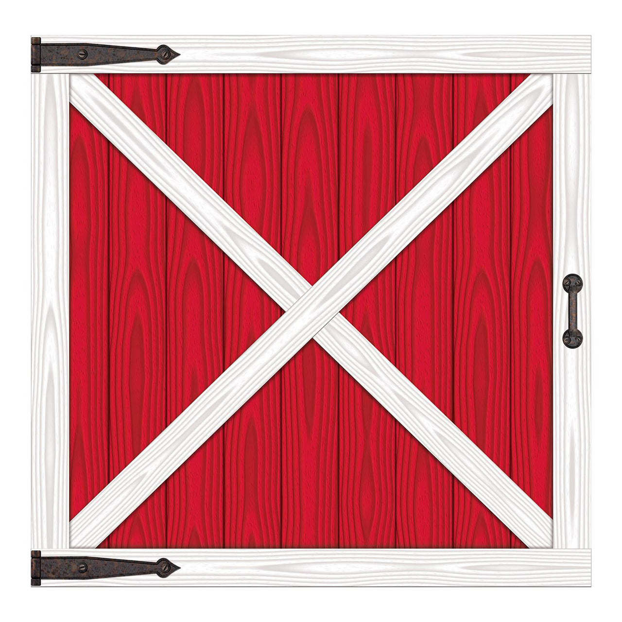 Bulk Barn Loft Door & Hay Bale Props (Case of 72) by Beistle