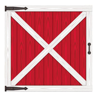 Bulk Barn Loft Door & Hay Bale Props (Case of 72) by Beistle