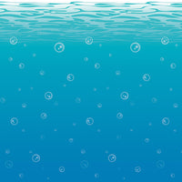 Beistle Luau Party Undersea Backdrop