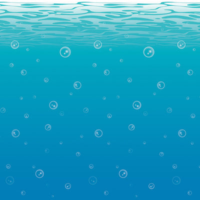 Beistle Luau Party Undersea Backdrop