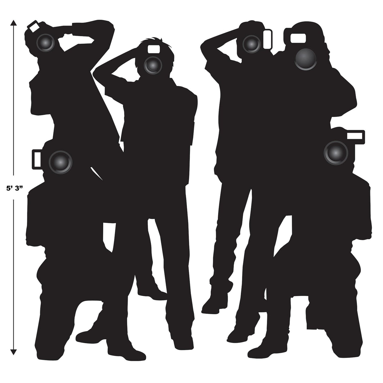 Paparazzi Props Awards Night Party Theme (Case of 24)