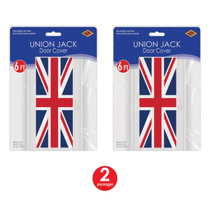 Union Jack Door Cover, party supplies, decorations, The Beistle Company, British, Bulk, Other Party Themes, Olympic Spirit - International Party Themes, British Themed Decorations 