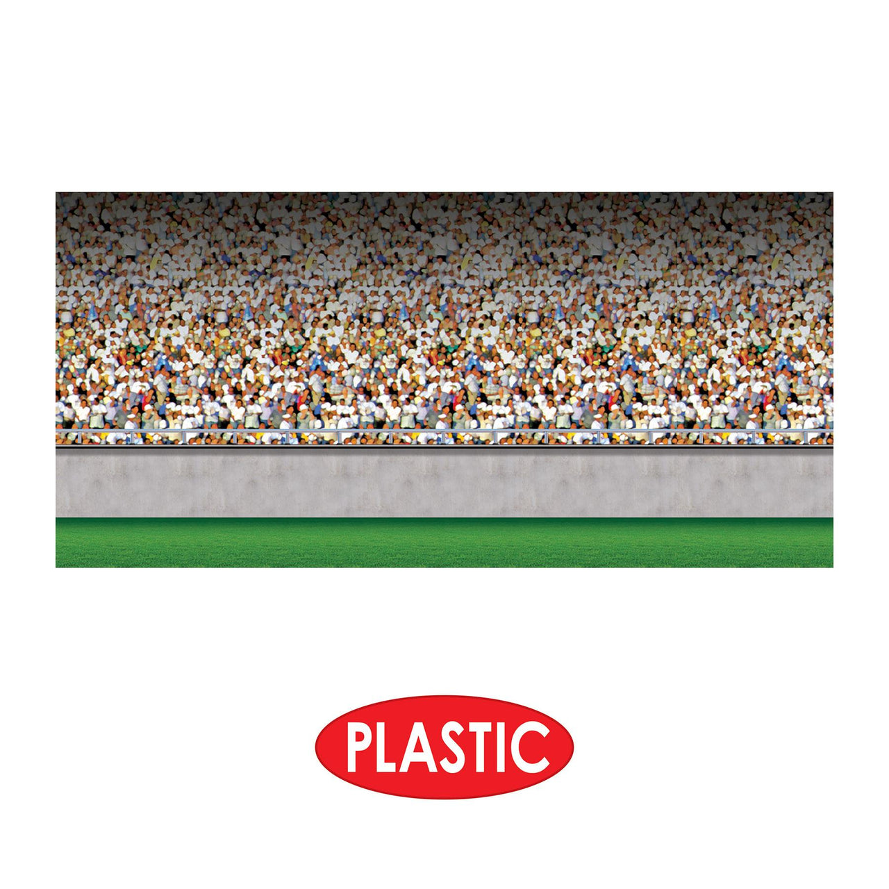 Football Party Supplies: Lower Deck Stadium Backdrop